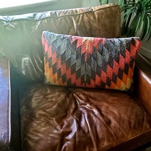 Boho. Southwest. Accent. Throw Pillow. EUC